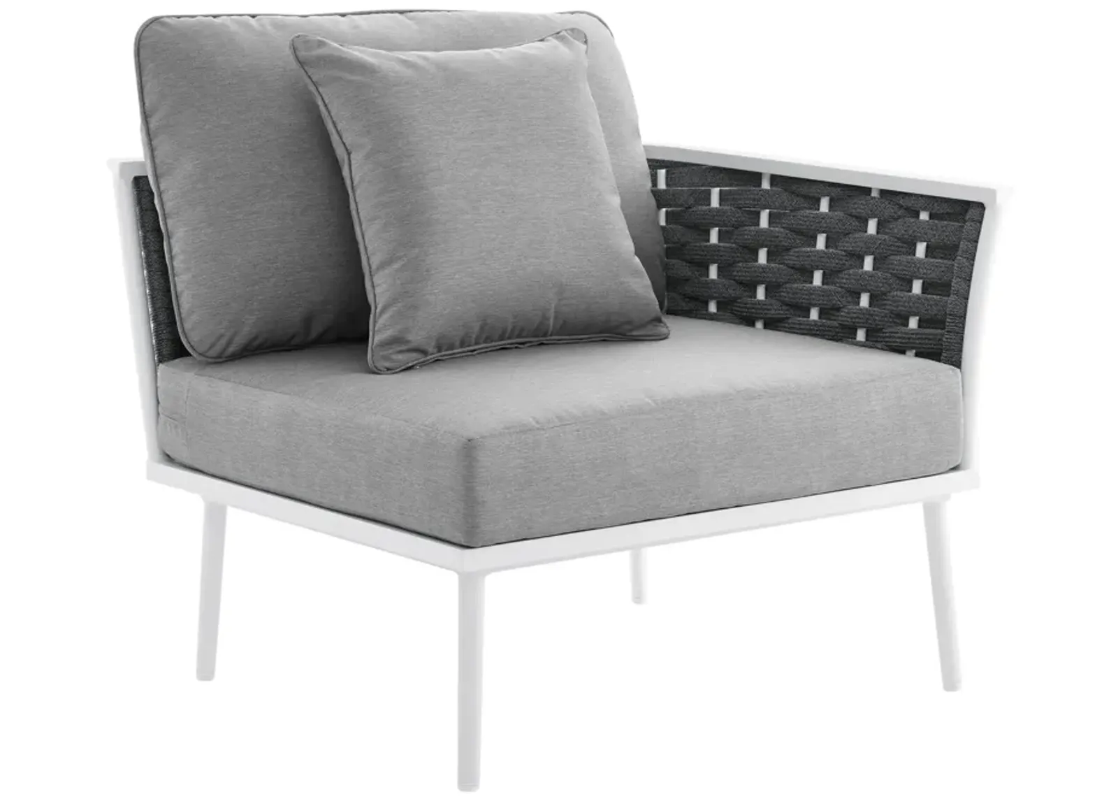 Stance Outdoor Patio Aluminum Right-Facing Armchair