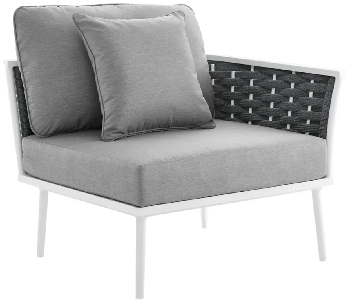 Stance Outdoor Patio Aluminum Right-Facing Armchair