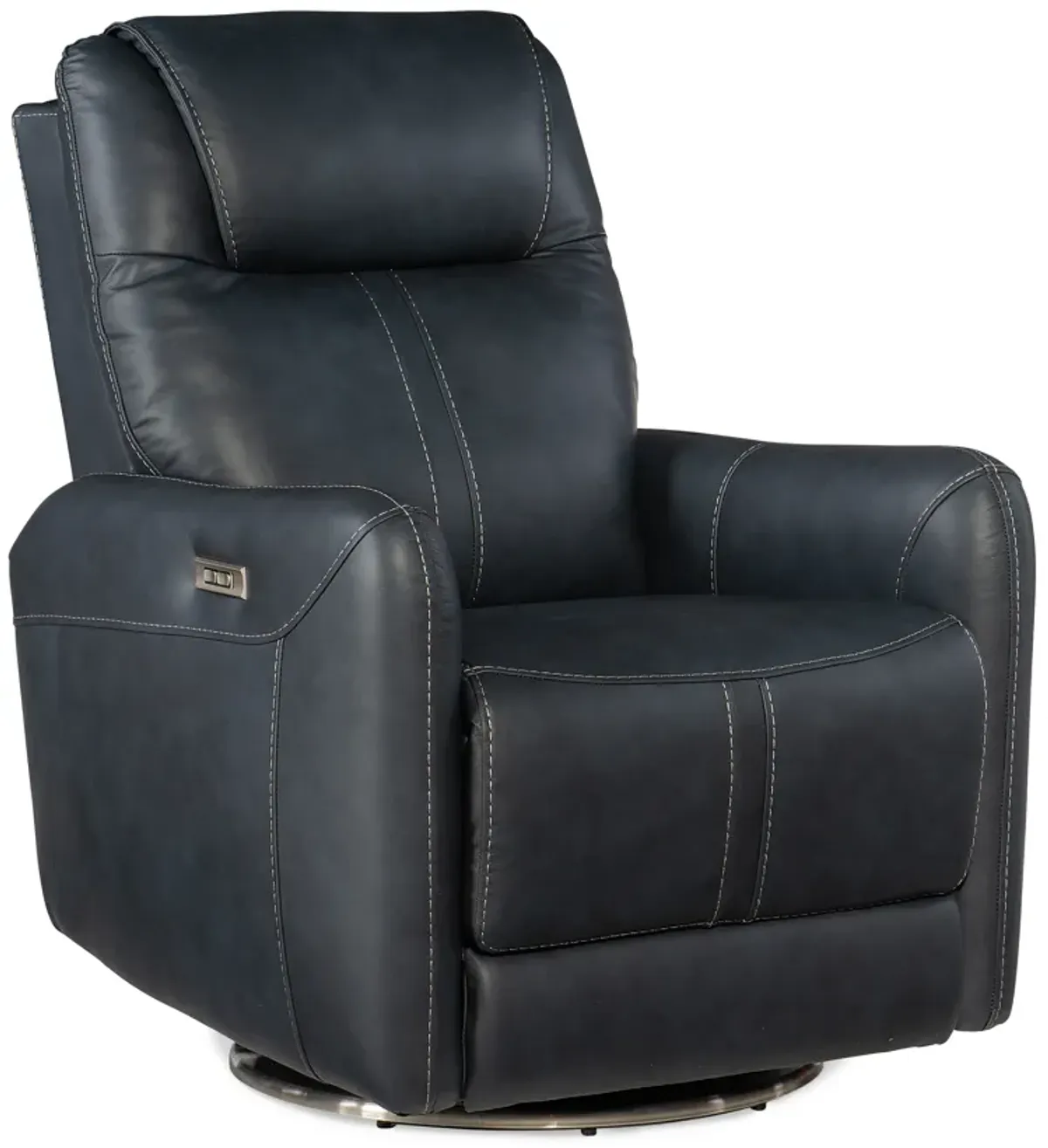 Steffen Swivel Power Recliner with Power Headrest