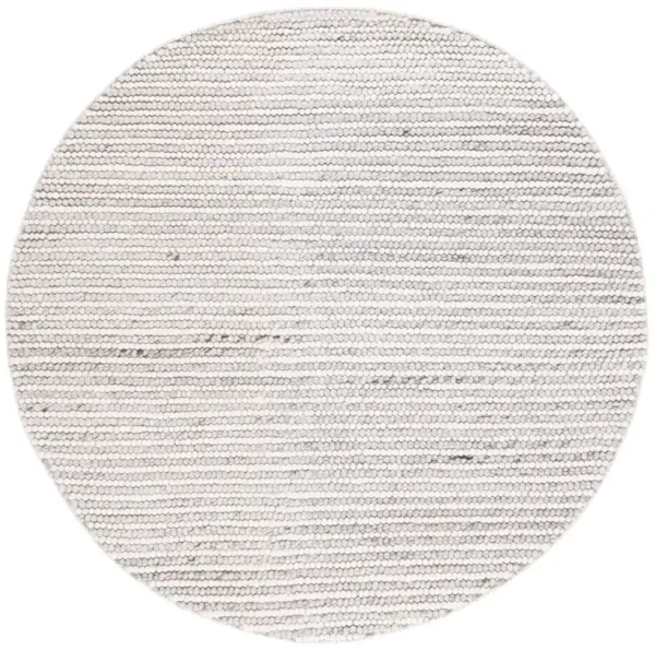 NATURA 220 IVORY  8' x 8' Round Round Rug