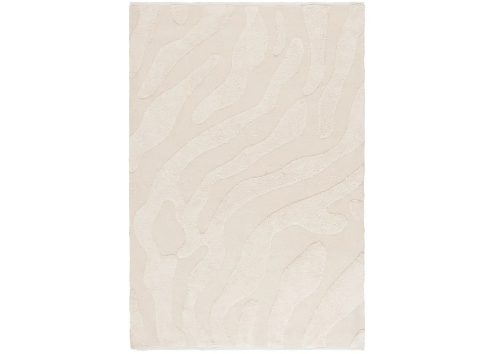 EASY CARE 219 IVORY 6' x 9' Medium Rectangle Rug