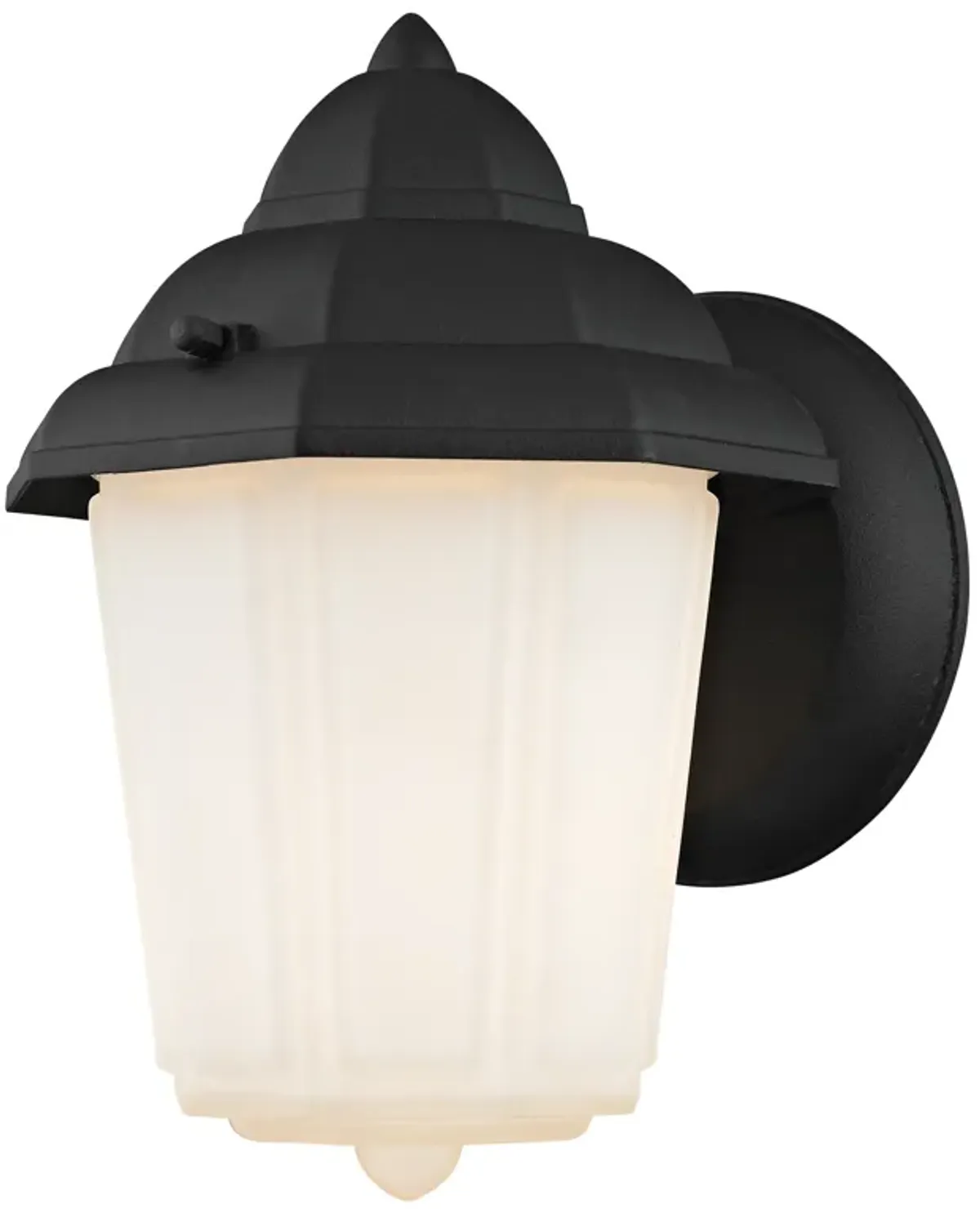 Cotswold 9" High 1-Light Outdoor Sconce - Matte Black