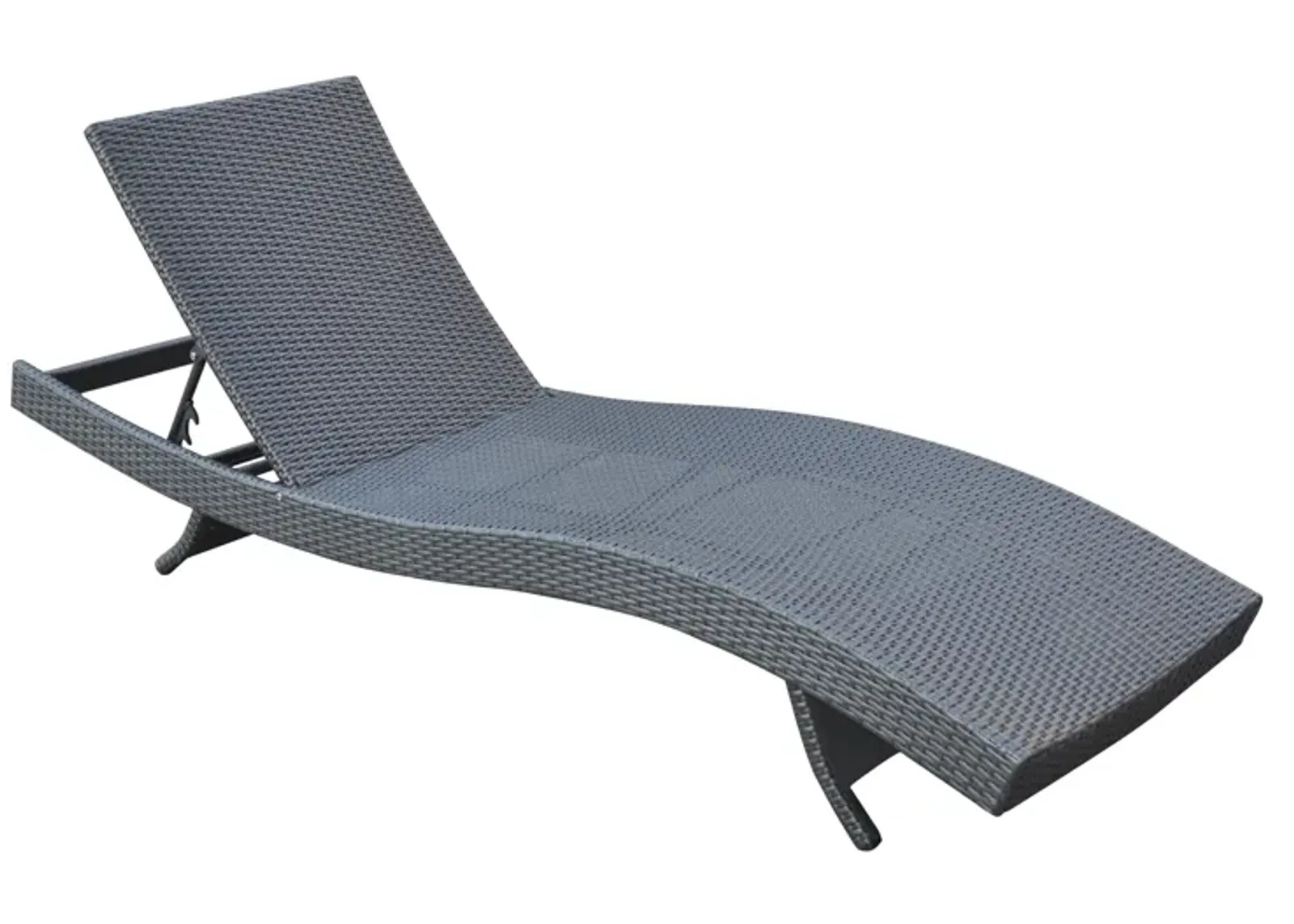 Cabana Adjustable Wicker Outdoor Chaise