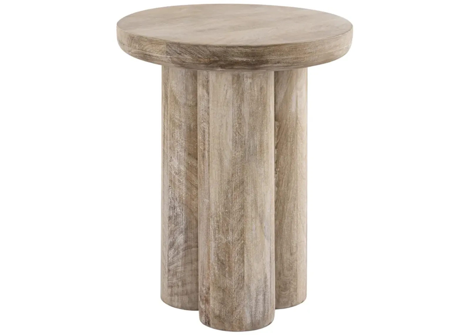 Morris Cerused Accent Table 