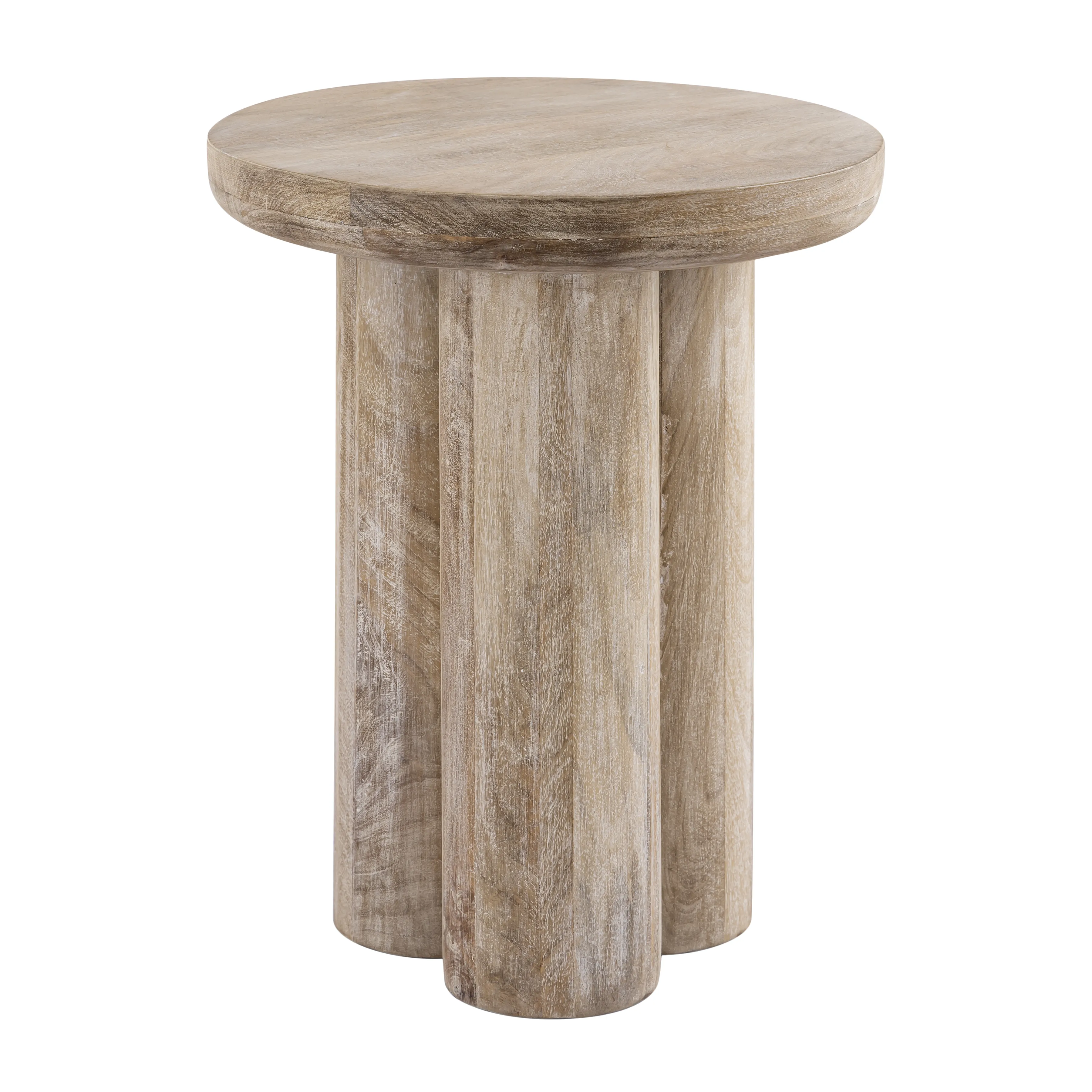 Morris Cerused Accent Table 