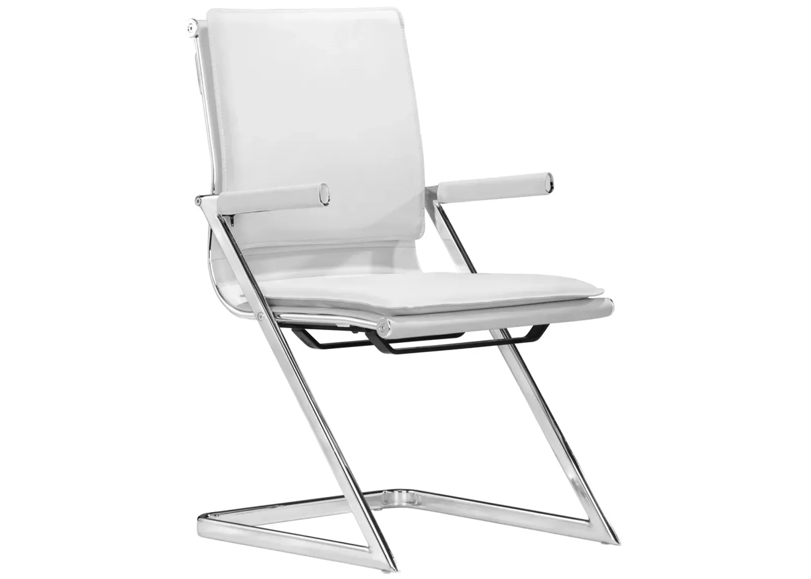 Lider Plus Conference Chair (Set of 2) White