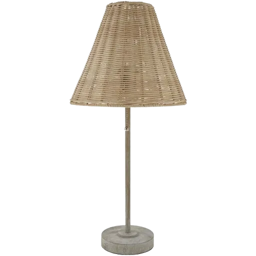 Sirocco SRC-001 23"H x 5"W x 5"D Accent Table Lamp