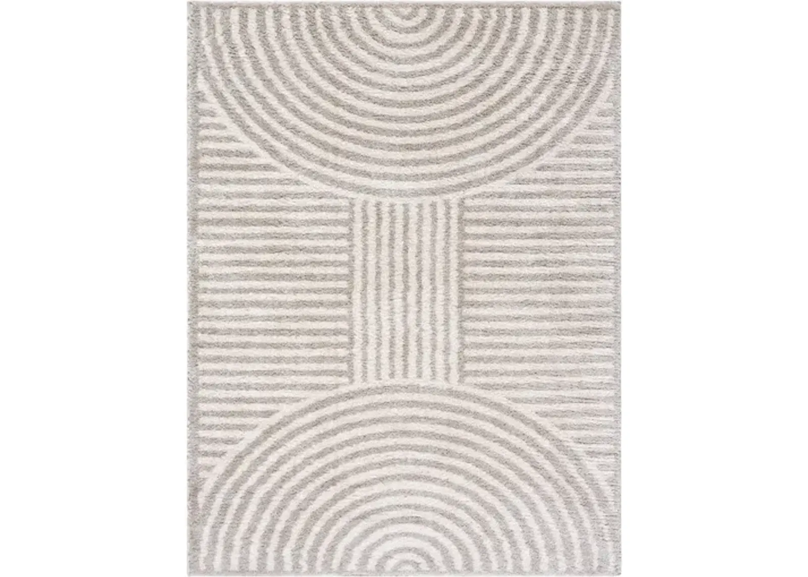 Fossay Shag FSG-2335 6'7" x 9' Machine Woven Rug