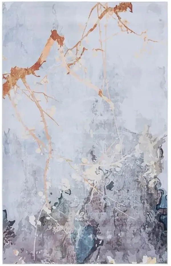 TACOMA 811 M/W S/R Grey  8' X 10' Large Rectangle Rug