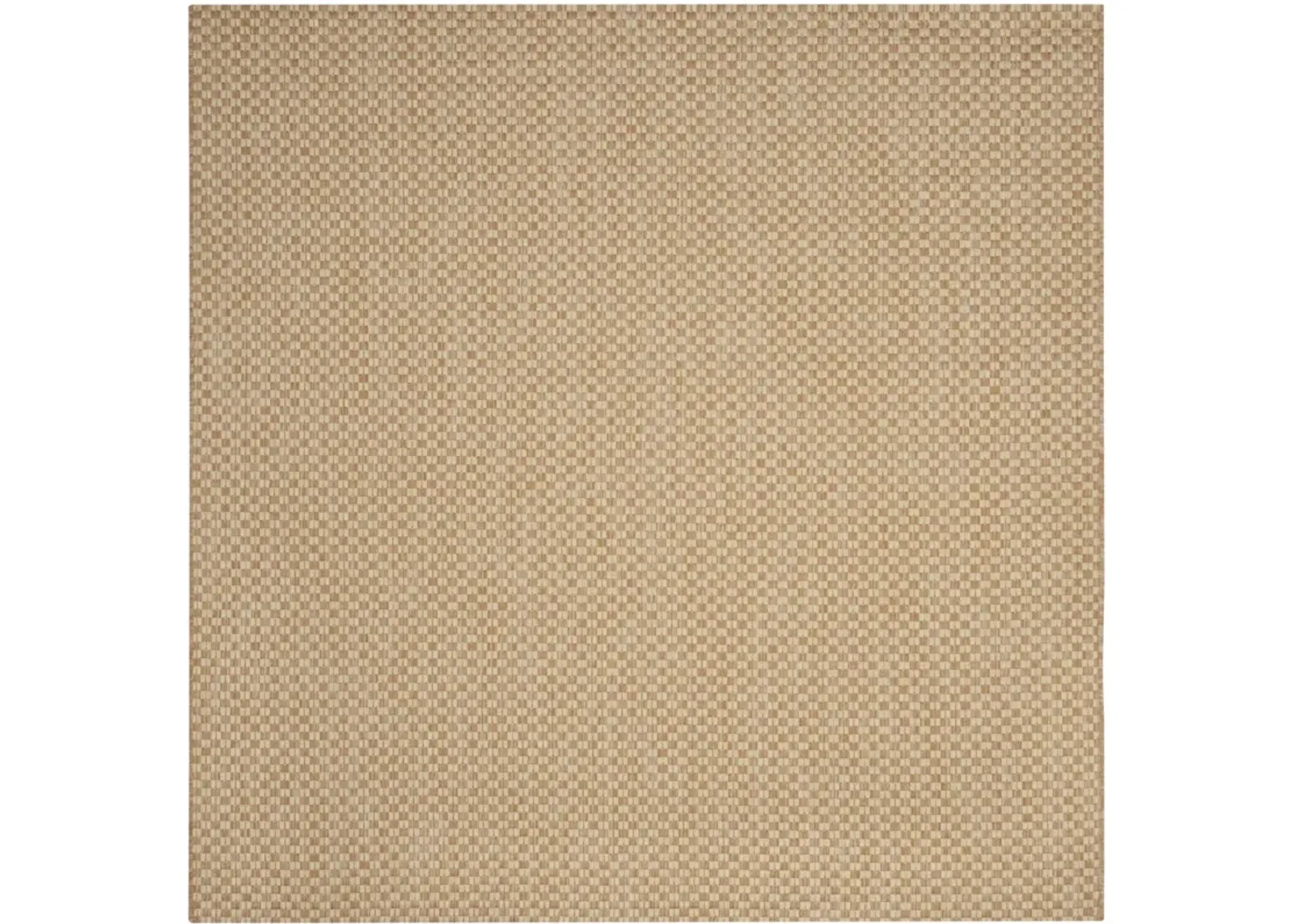 COURTYARD 8653 NATURAL  10' x 10' Square Square Rug