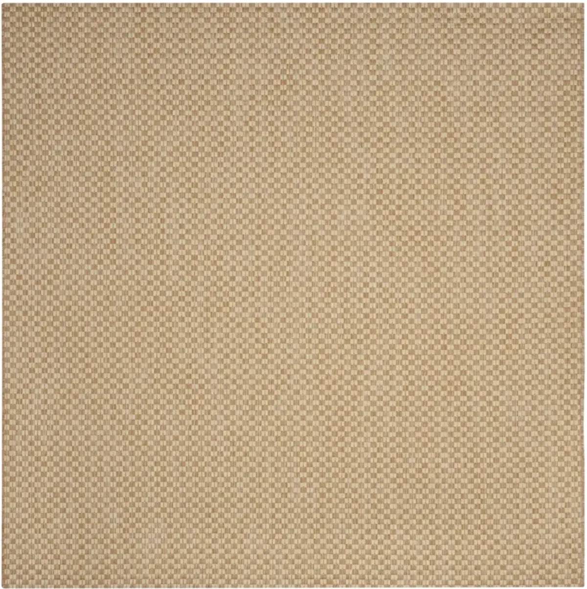 COURTYARD 8653 NATURAL  10' x 10' Square Square Rug