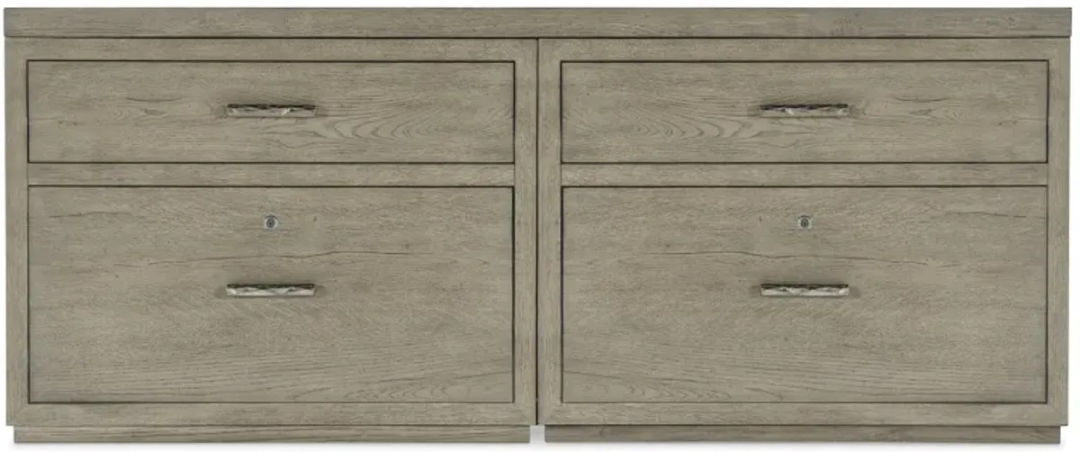 Linville Falls 72" Credenza with Two Lateral Files