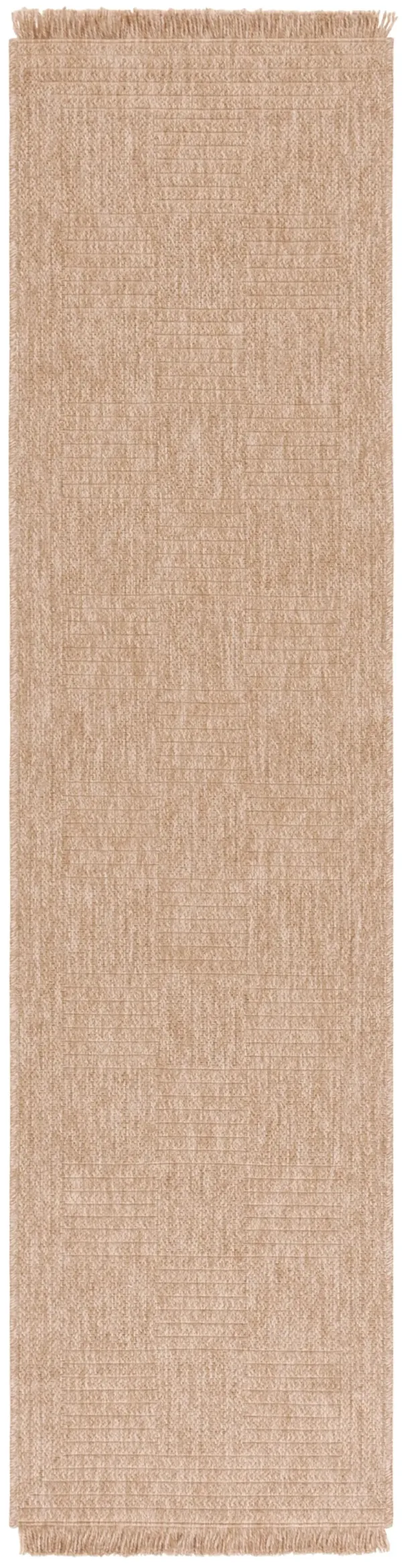 RETREAT 258 NATURAL 2'-2' x 8' Runner Rug