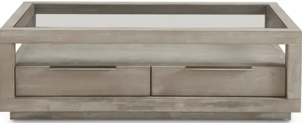 Oxford Two-Drawer Coffee Table In Mineral