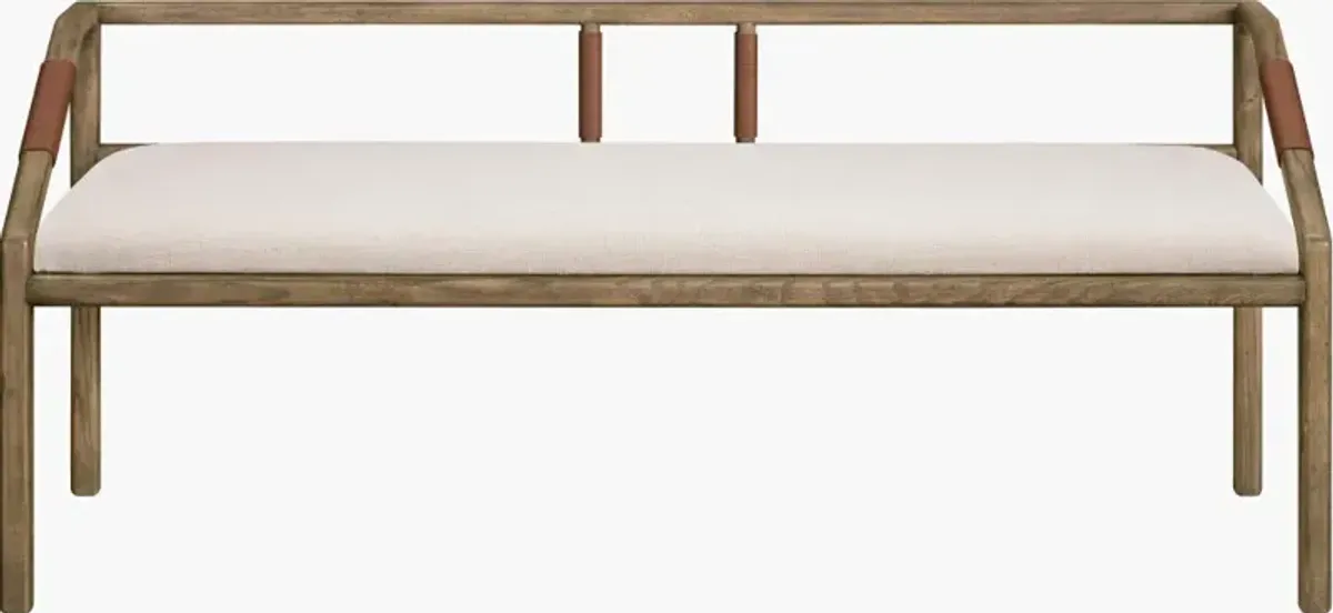 Atra BOAT-003 28"H x 62"W x 23"D Bench