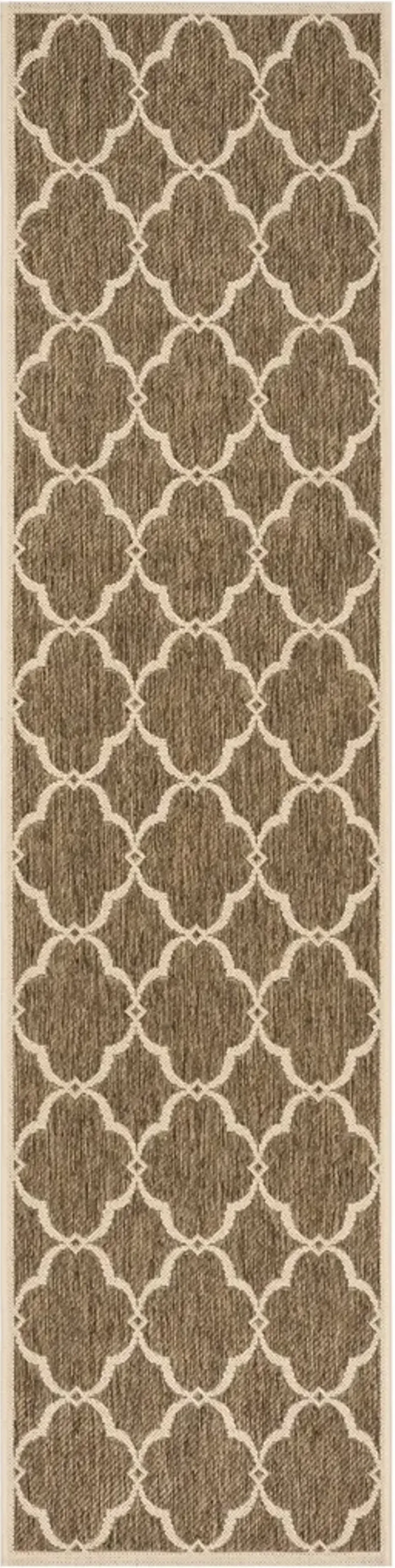 BEACH HOUSE 125 Beige 2'-2' X 10' Runner Rug