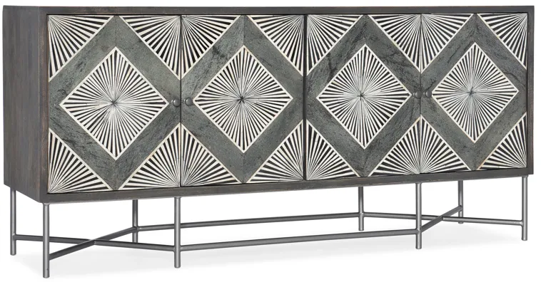 Melange Hawthorne Four Door Credenza