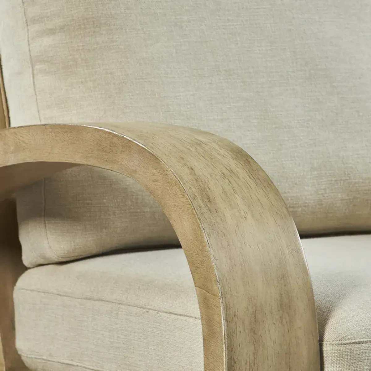 Barbora Wooden Accent Chair