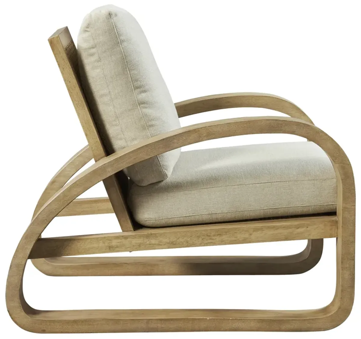 Barbora Wooden Accent Chair