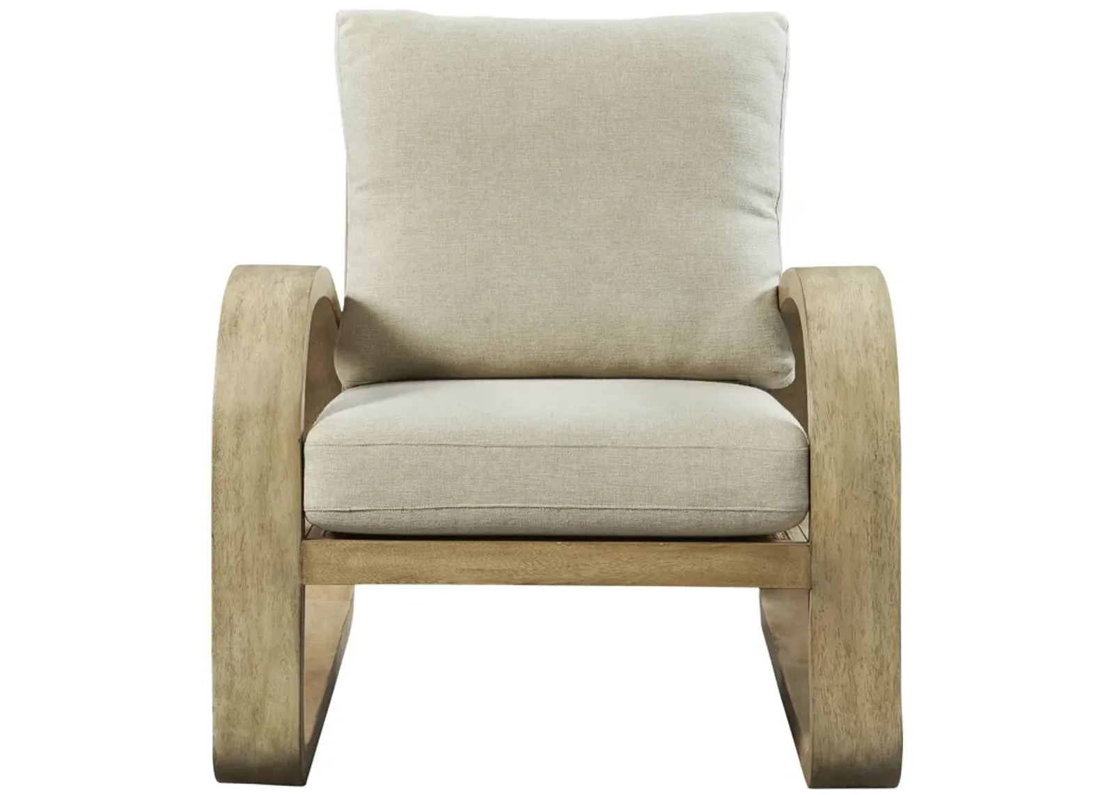 Barbora Wooden Accent Chair