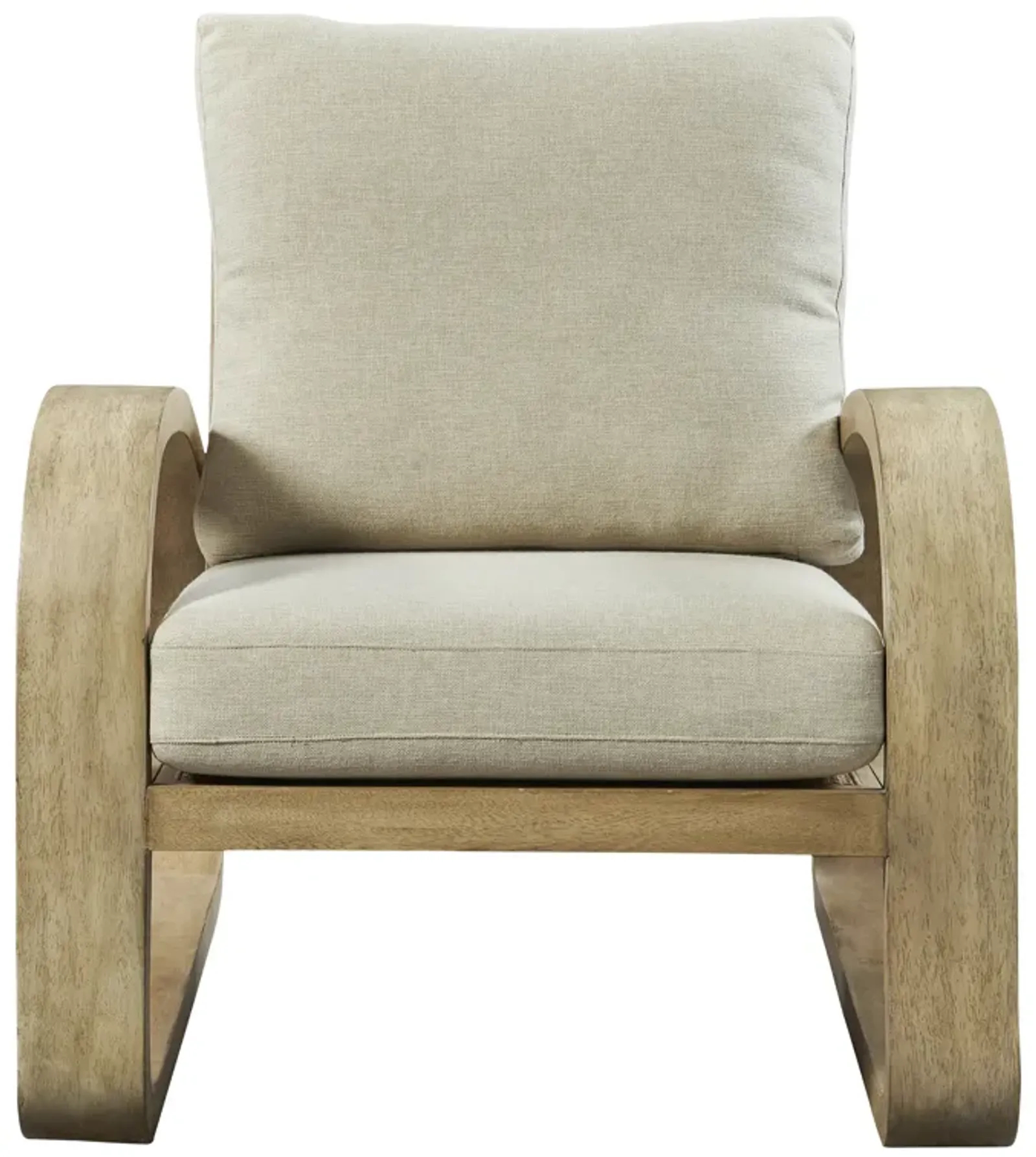 Barbora Wooden Accent Chair