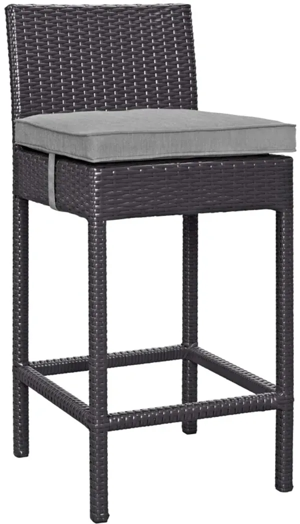 Convene Outdoor Patio Fabric Bar Stool