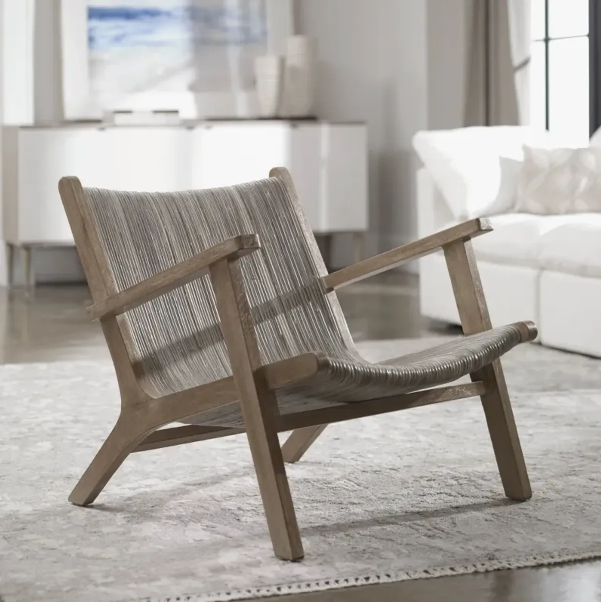 Aegea Rattan Accent Chair