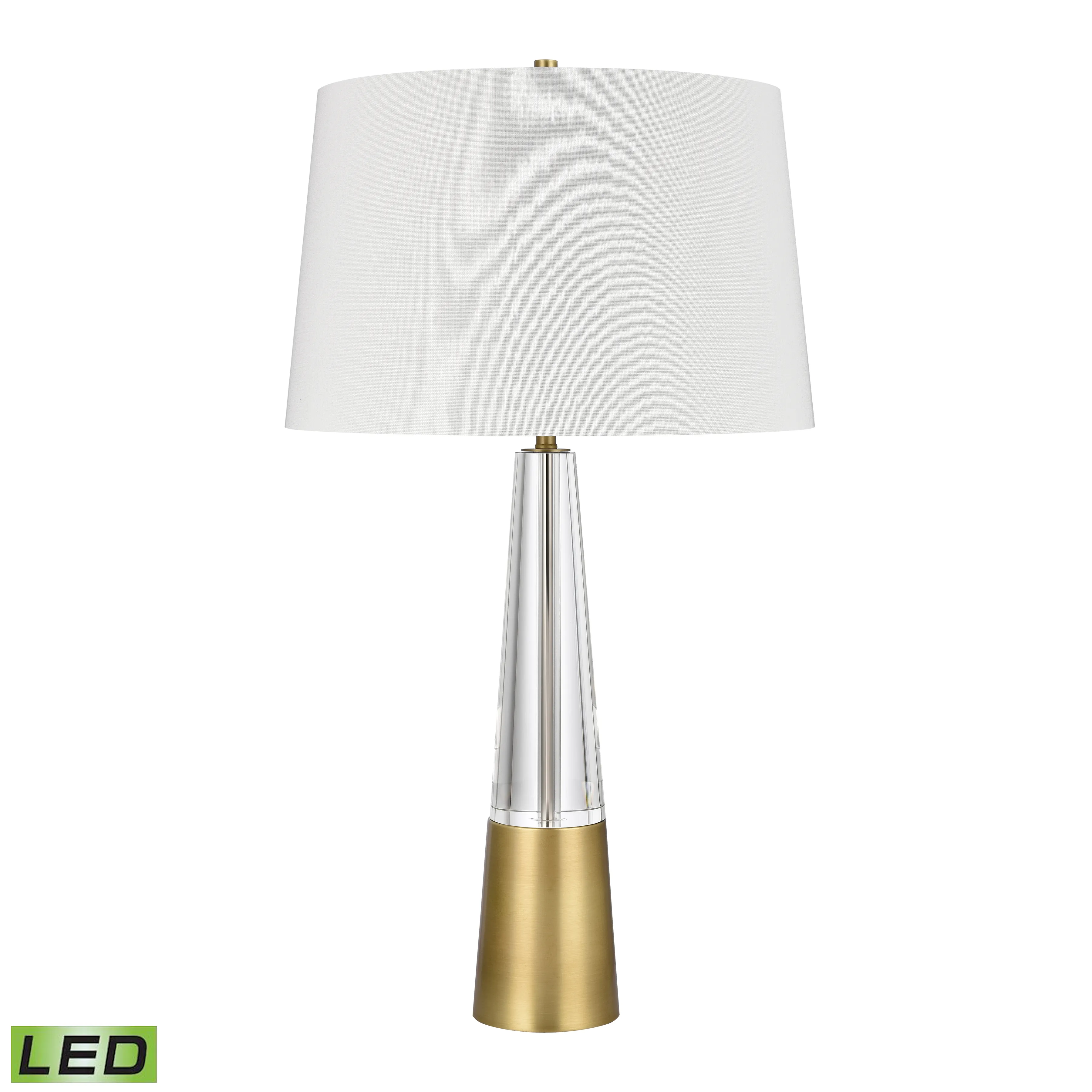 Bodil 31'' High 1-Light Table Lamp - Clear - Includes LED Bulb