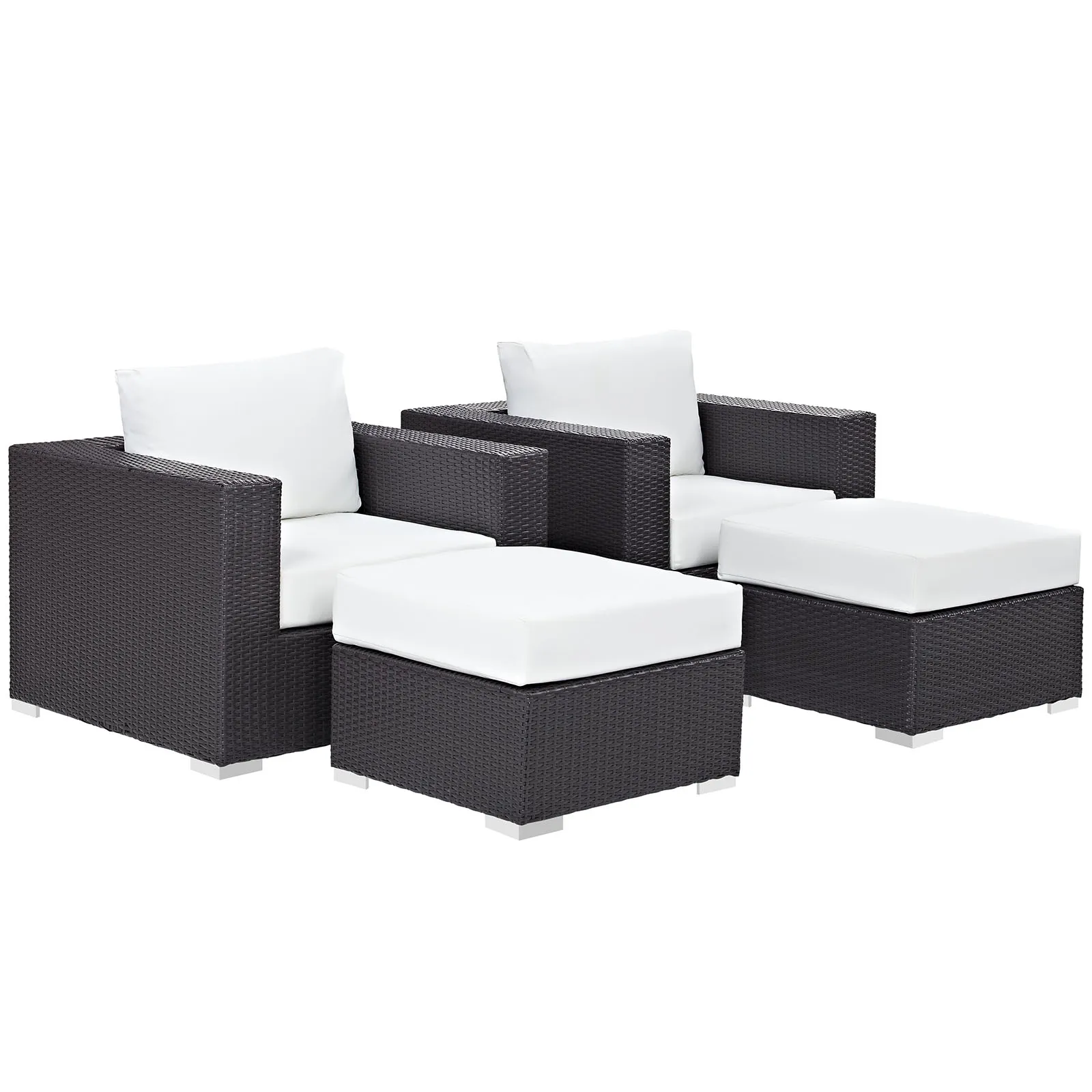 Convene 4-Piece Outdoor Armchair Set