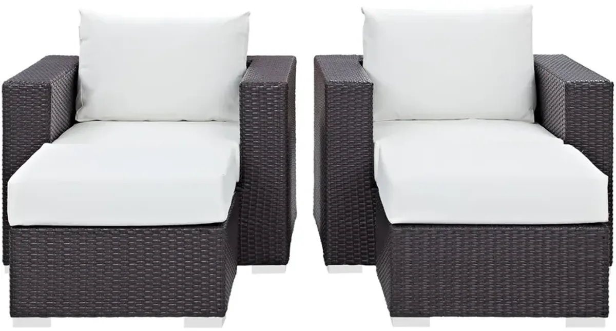 Convene 4-Piece Outdoor Armchair Set