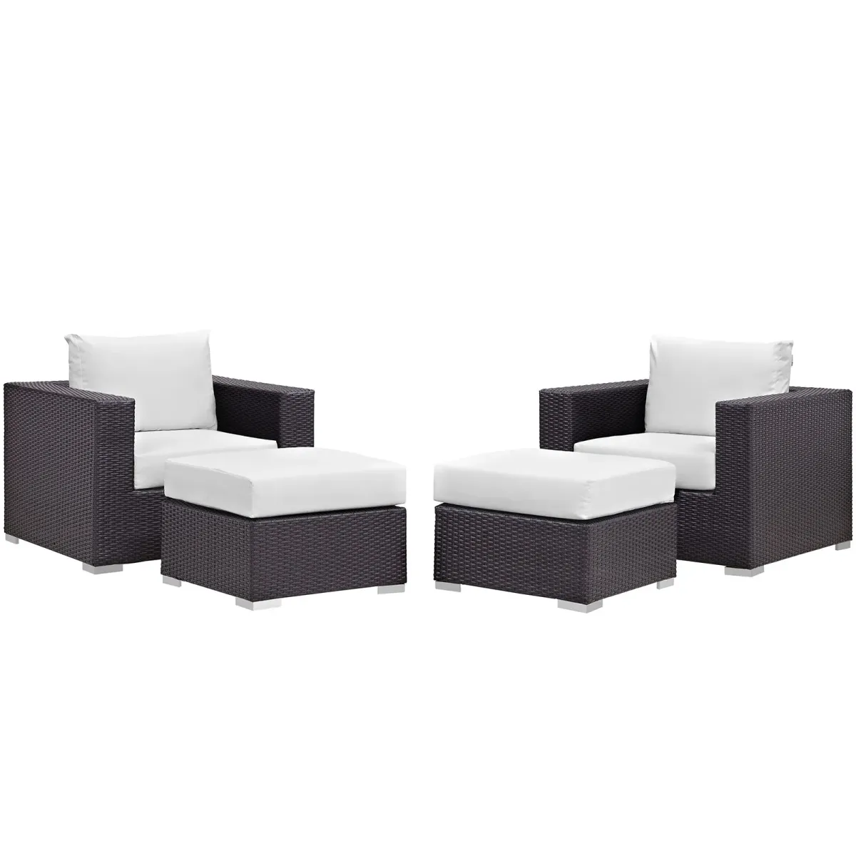 Convene 4-Piece Outdoor Armchair Set