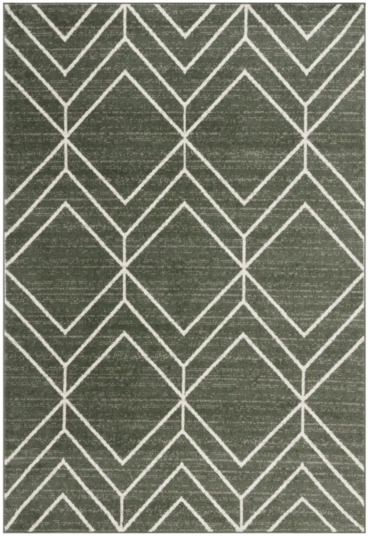 ADIRONDACK 241 DARK GREEN  3' x 5' Small Rectangle Rug