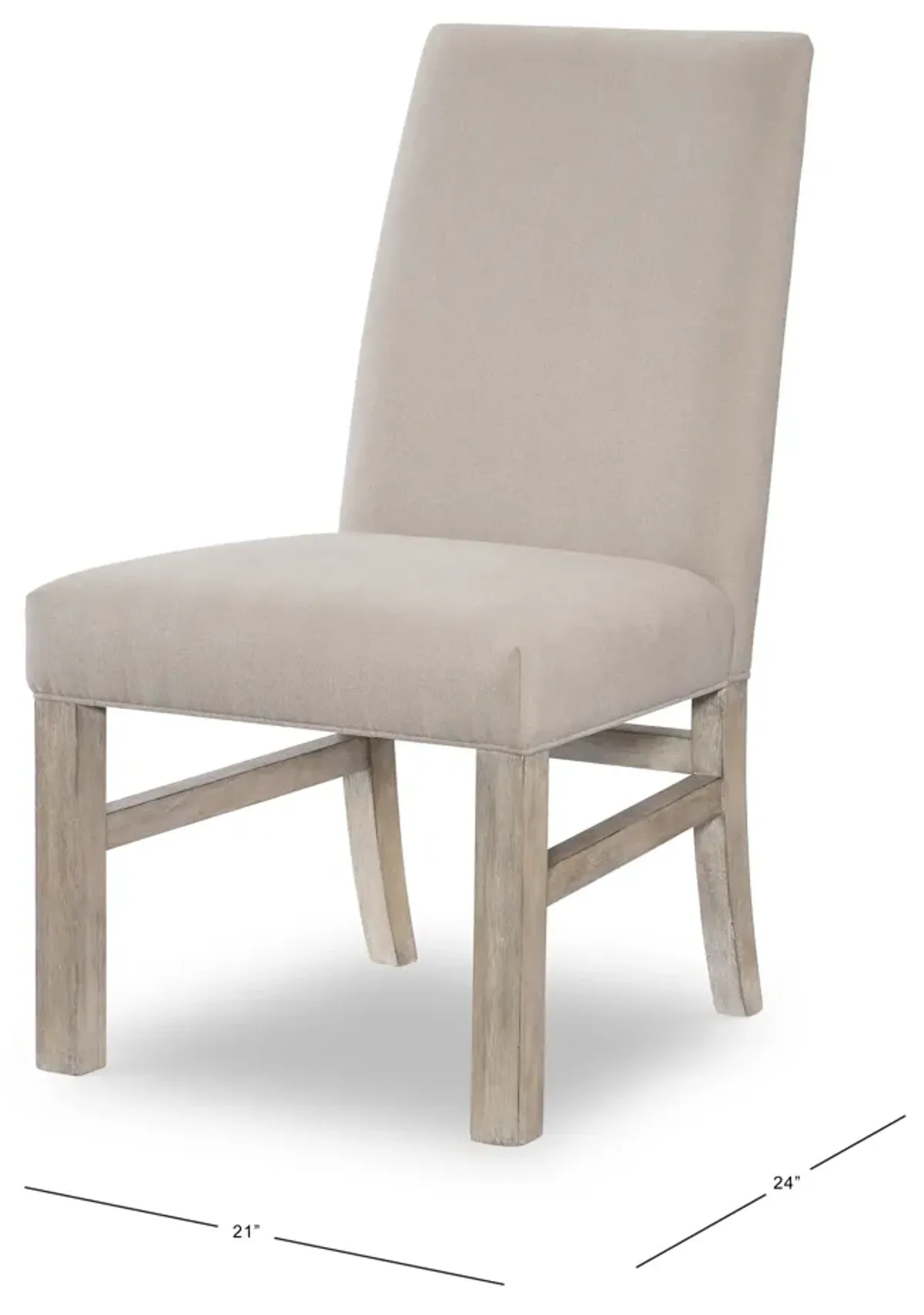 Westwood (Weathered Oak) Chairs - Set of 2