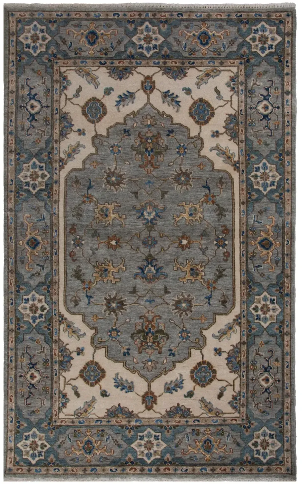 Historia Hand Knotted Cut pile 6' x 9' Rug