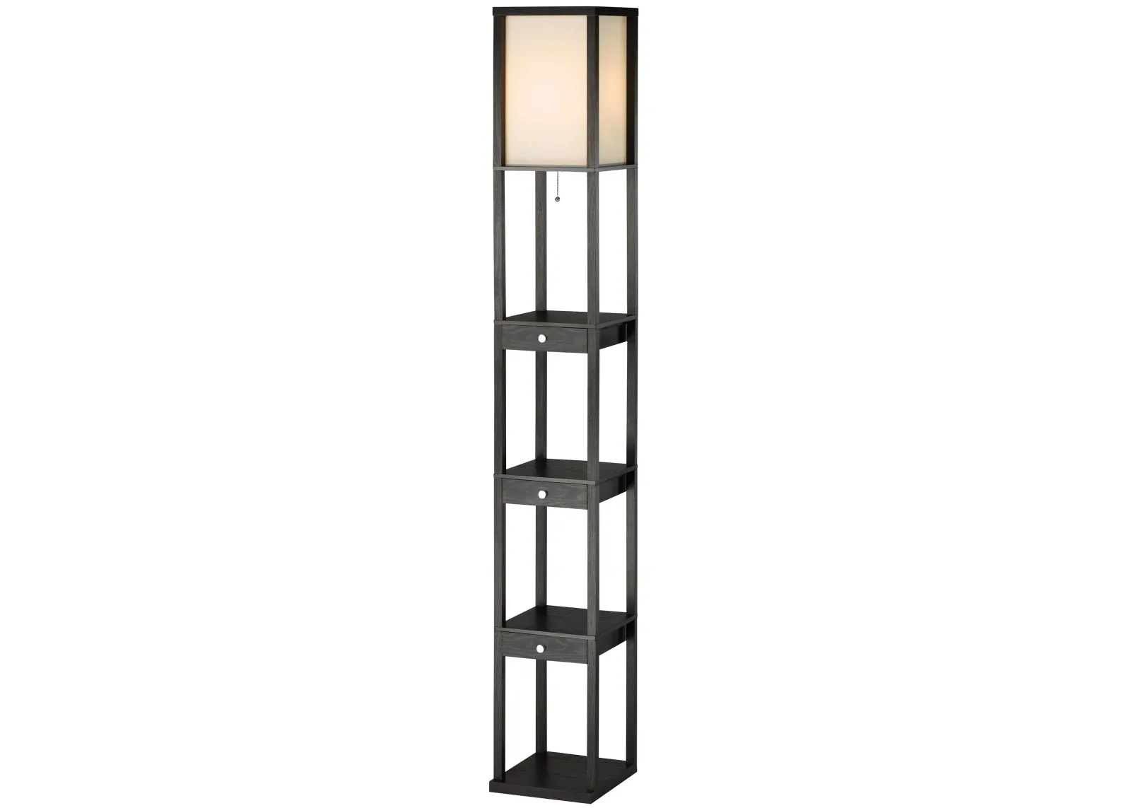 Murray Three Drawer Shelf Lamp