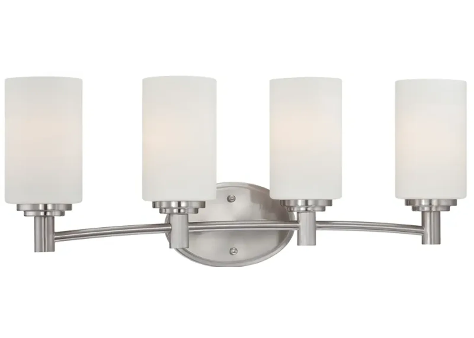 Pittman 24" Wide 4-Light Vanity Light - Brushed Nickel