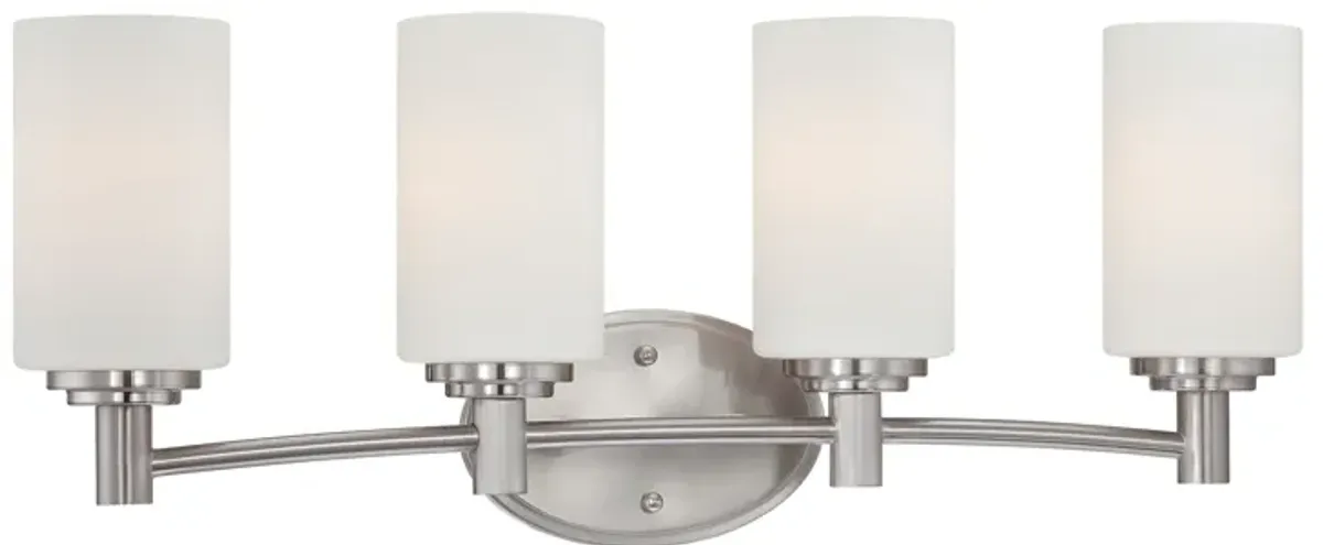 Pittman 24" Wide 4-Light Vanity Light - Brushed Nickel