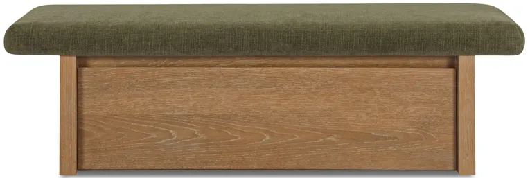 Gemma Storage Bench Dark Green