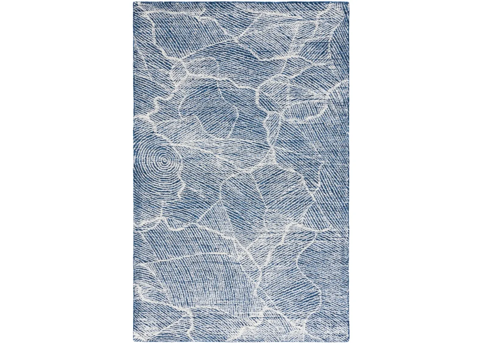 METRO 999 NAVY  4' x 6' Small Rectangle Rug