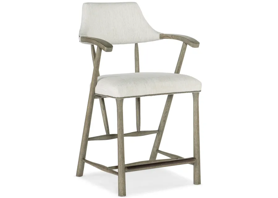 Linville Falls Stack Rock Counter Stool