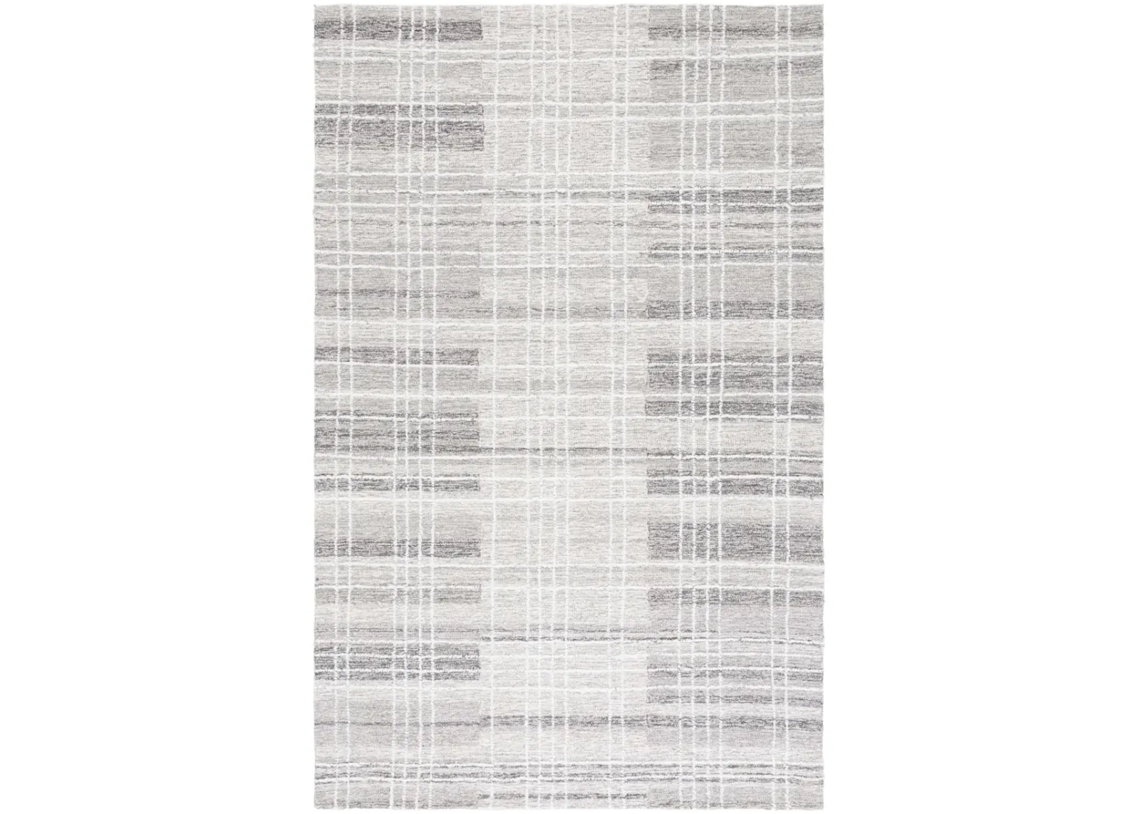 METRO 501 GREY 8' x 10' Large Rectangle Rug