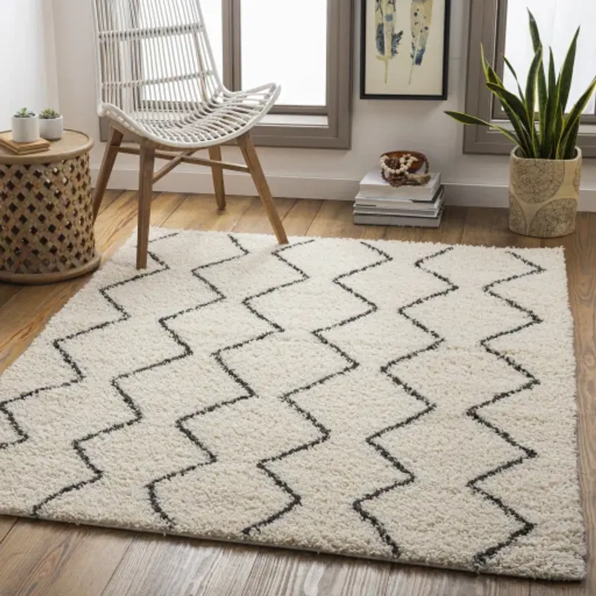 Beni shag BSH-2302 2'7" x 7'3" Rug