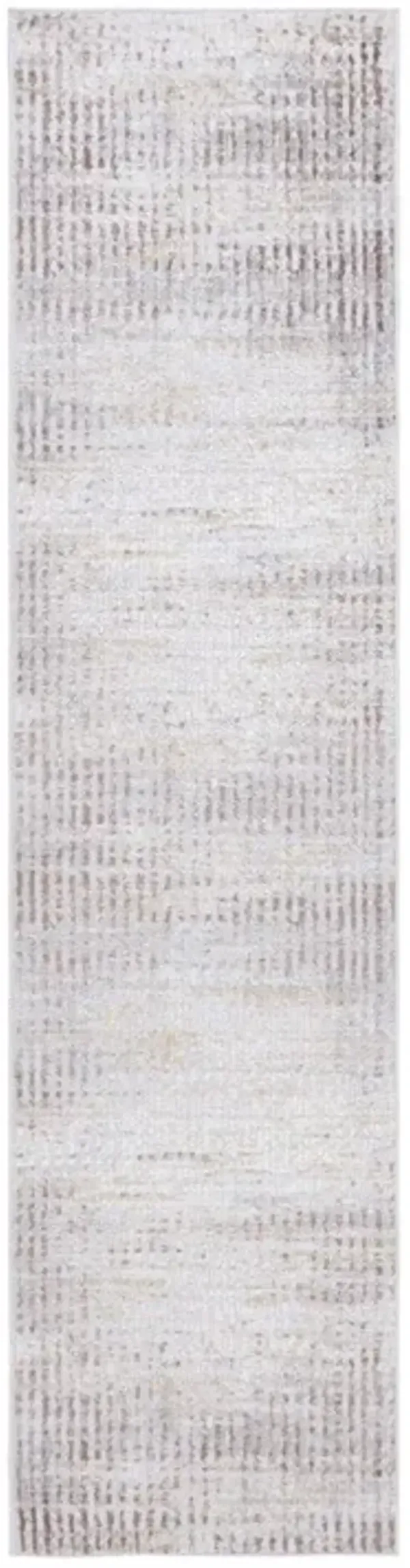 PALMA 358 Grey 2'-2' X 9' Runner Rug