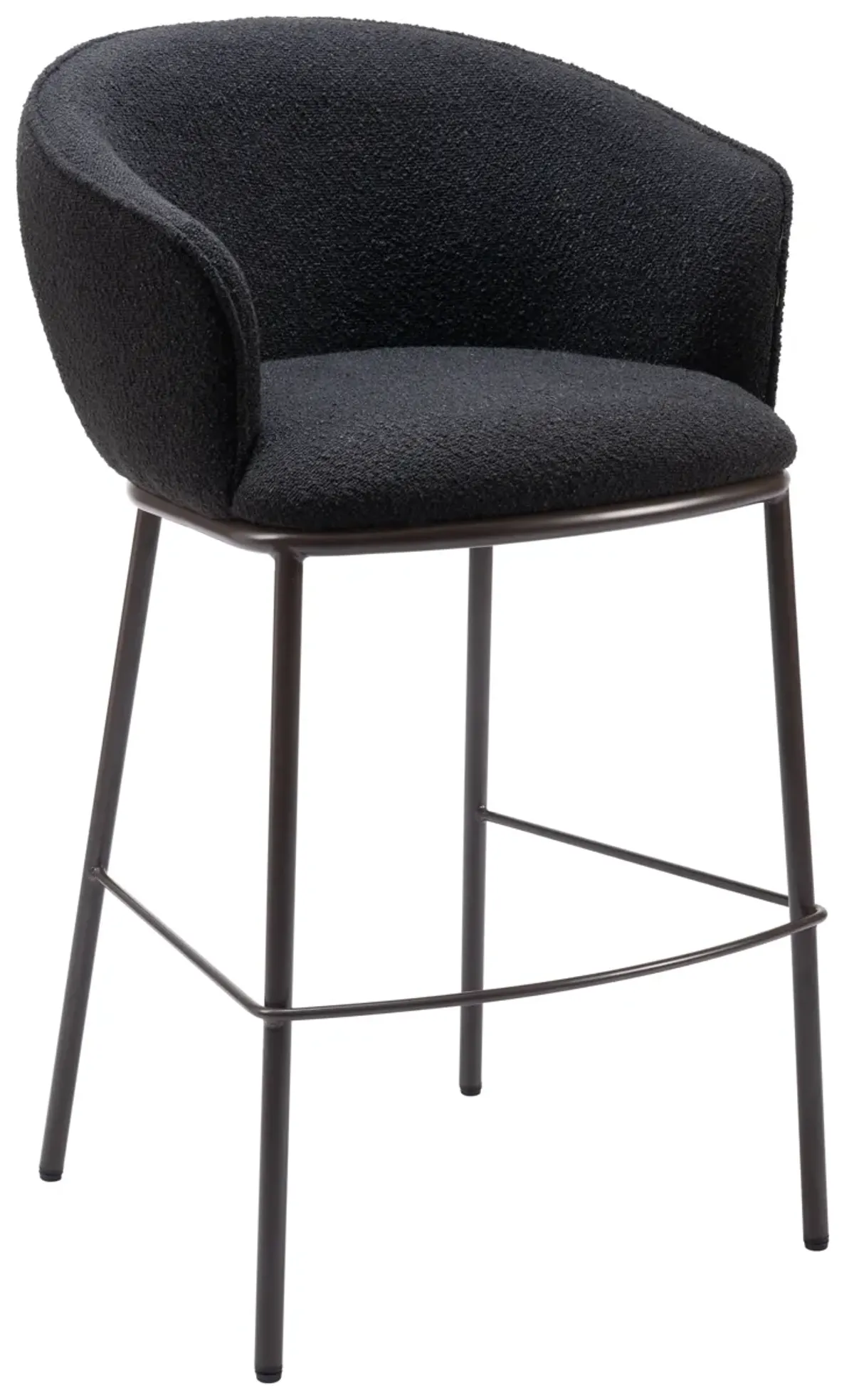 Essen Barstool Black & Bronze