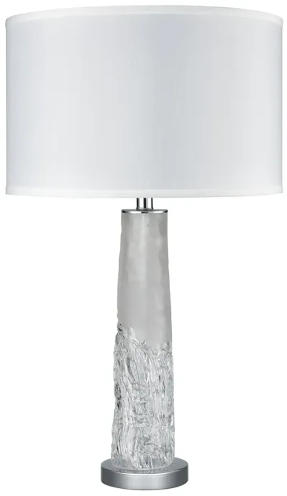 Juneau 30'' High 1-Light Table Lamp - Clear - Includes LED Bulb