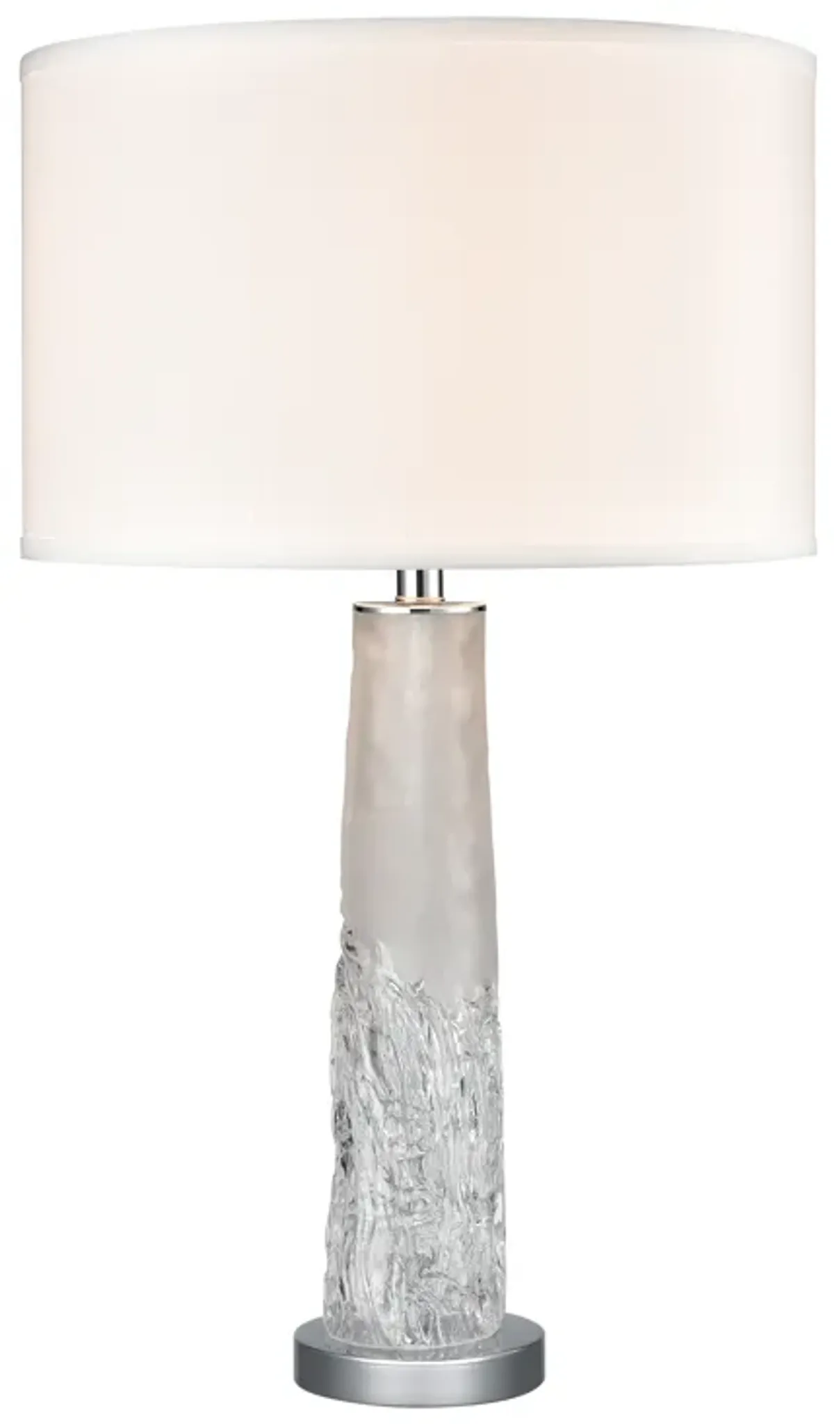 Juneau 30'' High 1-Light Table Lamp - Clear - Includes LED Bulb