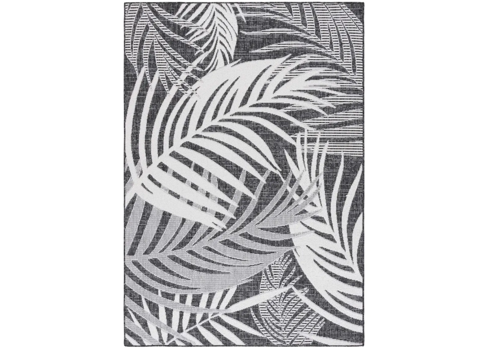 BEACH HOUSE 294 CHARCOAL  8' x 10' Large Rectangle Rug