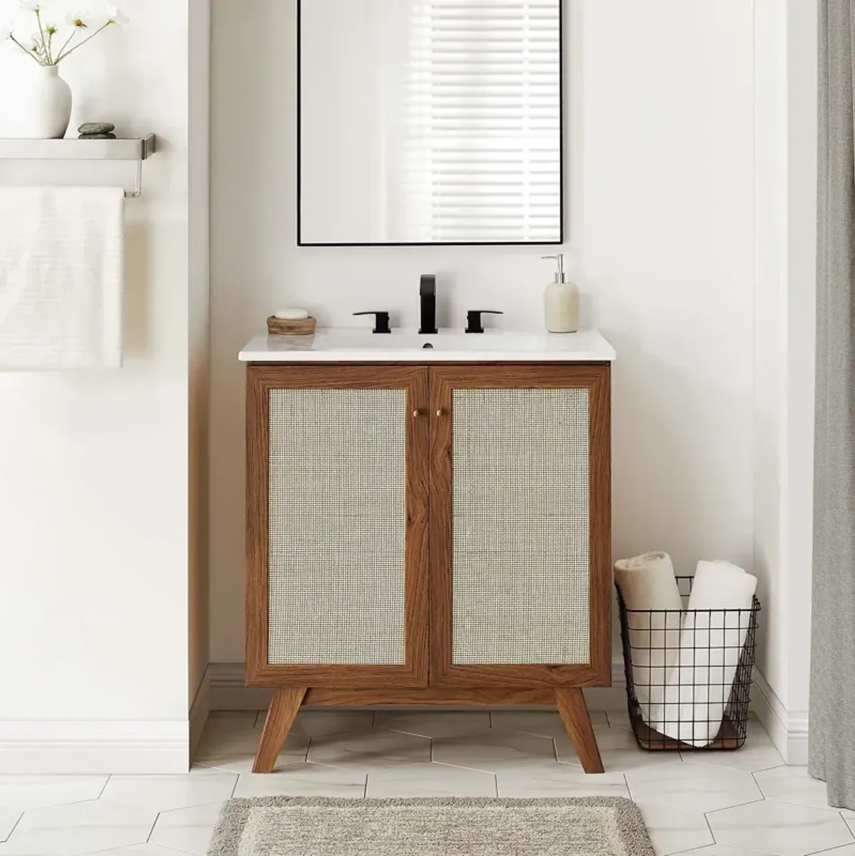 Soma 30" Bathroom Vanity Cabinet (Sink Basin Not Included)