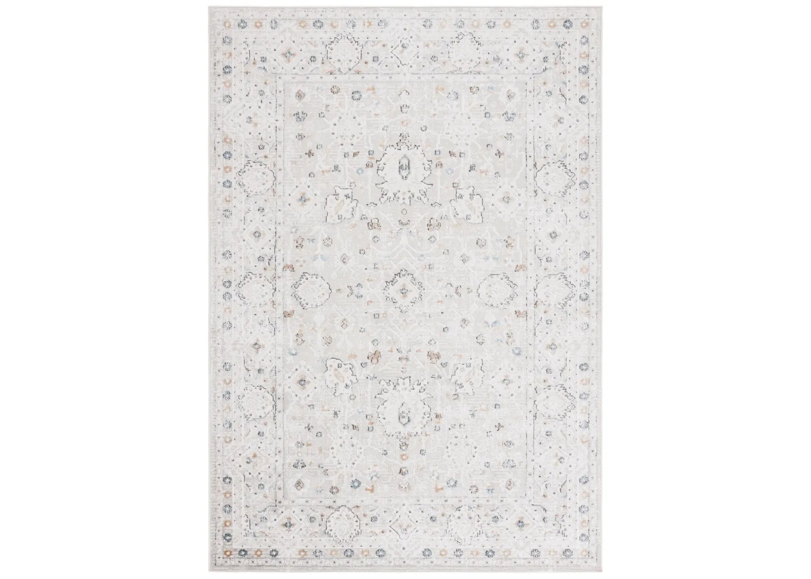 RANA 122 IVORY  5'-3' x 7'-6' Medium Rectangle Rug