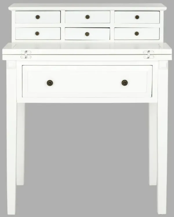 Abigail 7 Drawer Desk